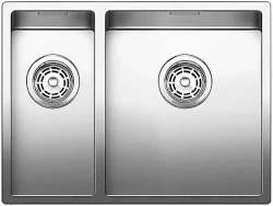 Blanco dubbele spoelbak Claron 180/340-U onderbouw 521610 nieuw