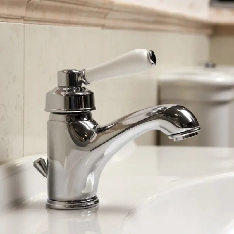 Wastafelkraan nostalgisch V9010 RVS