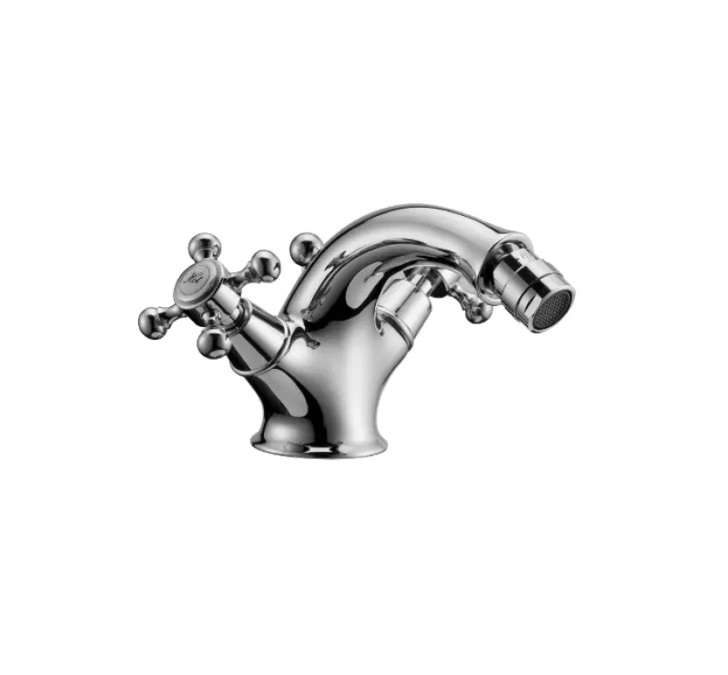 Huber Victorian 2 greeps Bidetmengkraan Brons VT00055027