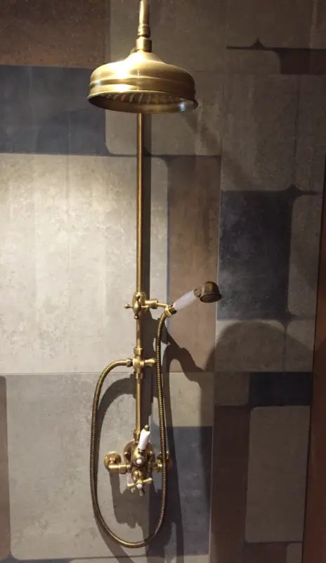 Huber Croisette Douchecombinatie Brons 590.CS21H.BA