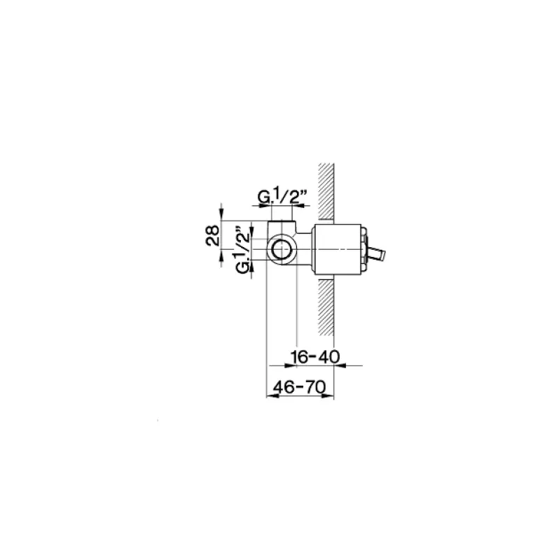 Cisal inbouwdeel douchemengkraan ZA00230004