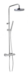 Huber Tratto Bad/Doucheset met thermostaat chroom TTC8301021