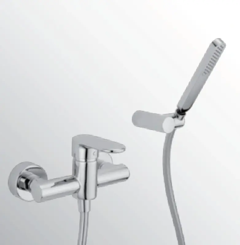 Huber Levity Douchemengkraan met douchegarnituur Chroom LY.000450.21