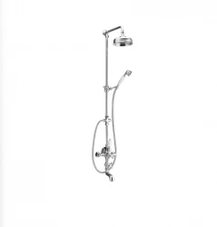 Huber Croisette Bad Douchecombinatie 15cm Chroom/Goud 592.CS01H.CA