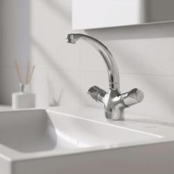 Huber Clinic thermostatische wastafelkraan chroom CLT5201021