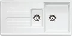 Blanco spoelbak Zia 6 S manueel opbouw wit 514742