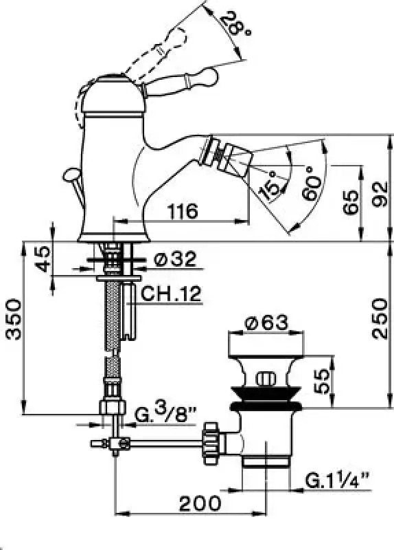 Cisal Arcana Royal Bidetmengkraan Brons AY00055027