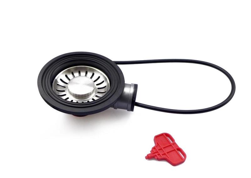 Franke waste inrichting voor automatische lediging voor spoelbak met Turbo plug  MO voor drukknop 112.0307.020