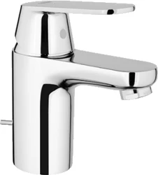 Grohe Eurosmart wastafelkraan waste-inrichting
 chroom 2337700E