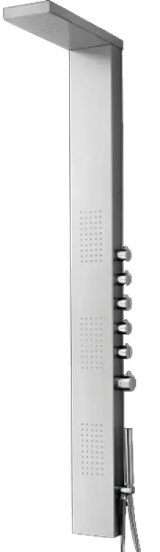 Blusani douchepaneel RVS BS83102