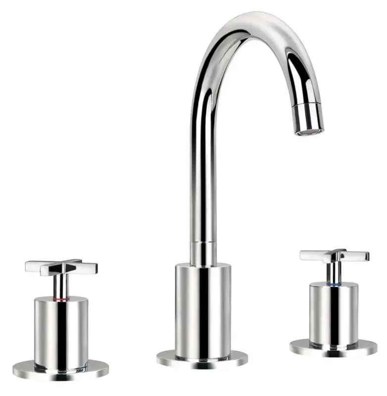 Rubio Bologna 3-gats wastafelkraan chroom R20410221