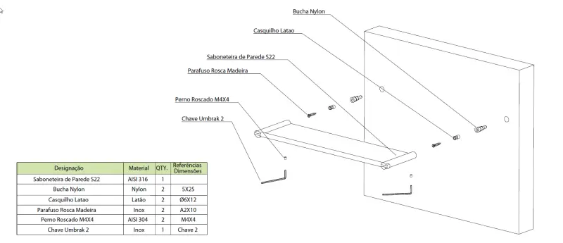 Waterevolution S22 planchet 30 cm RVS A428IE