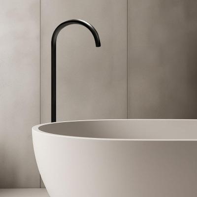 Waterevolution Flow baduitloop staand mat zwart T1673PR