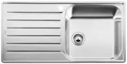 Blanco Lantos XL 6 S-IF rvs spoelbak automatisch met afdruip vlakinbouw omkeerbaar 519709