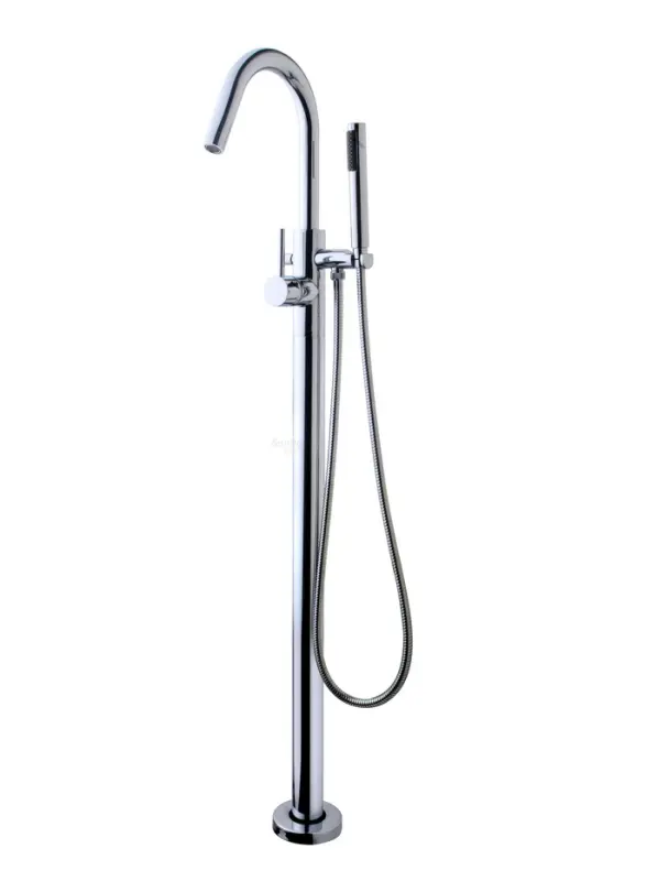 Blusani Free 2 vrijstaande badkraan op poten Chroom BF209100