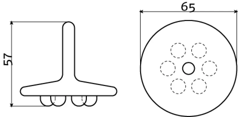 Clou Wash Me waterstop wit siliconen