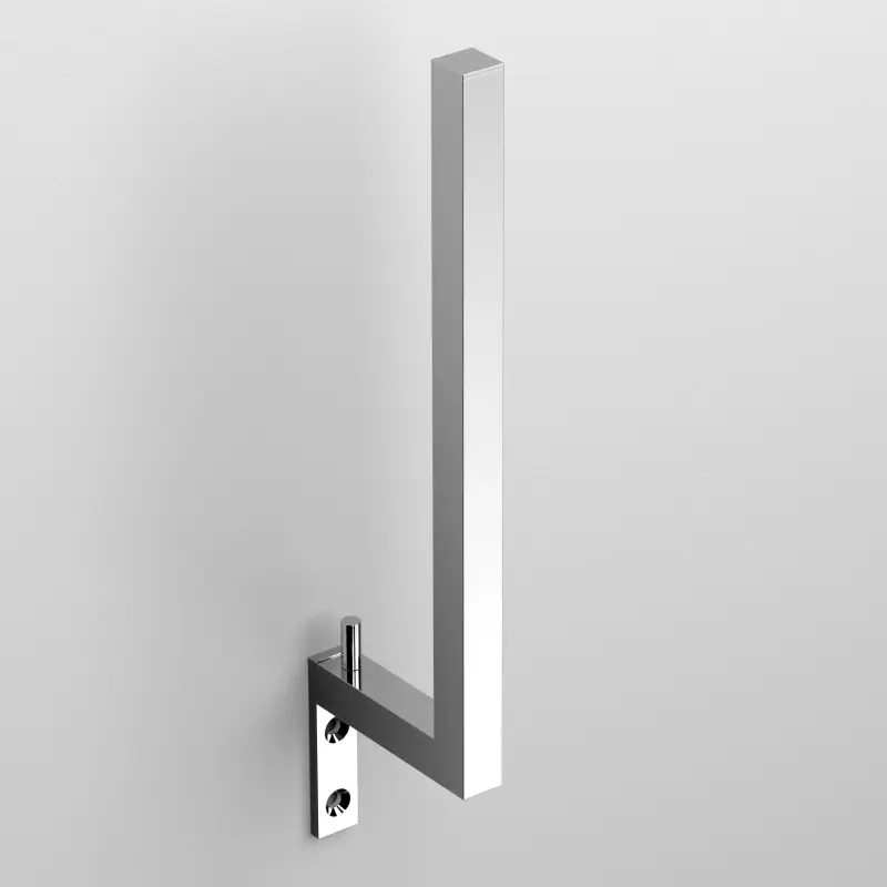 Clou Quadria reserverolhouder t.b.v. 2 stuks chroom