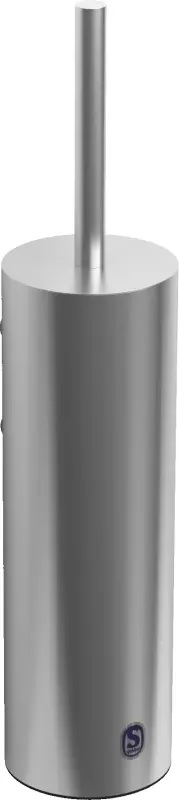 Clou Sjokker toiletborstelgarnituur wandmodel rvs geborsteld