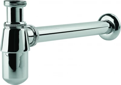 Clou InBe bekersifon t.b.v. flush 6 chroom