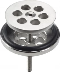 Clou Mini Wash Me plug t.b.v. siliconen waterstop rvs geborsteld
