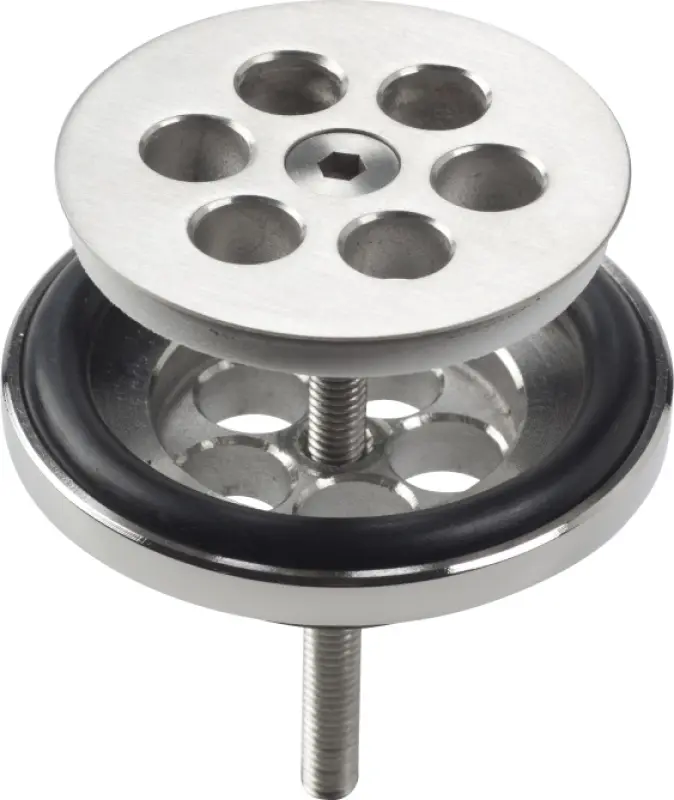 Clou Mini Wash Me plug t.b.v. siliconen waterstop rvs geborsteld
