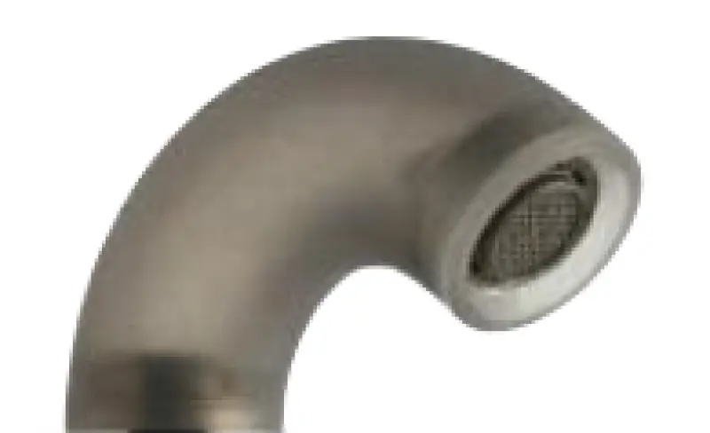 Zazzeri POP uitloop voor opbou wastafelkraan siliconen antraciet 2100CL02A003232