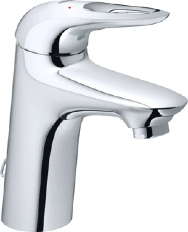 Grohe Eurostyle New wastafelkraan inzinkbare ketting
 chroom 33557003