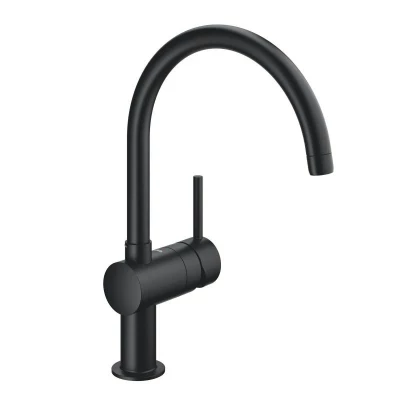 Grohe Minta keukenmengkraan zwart 32917KS0