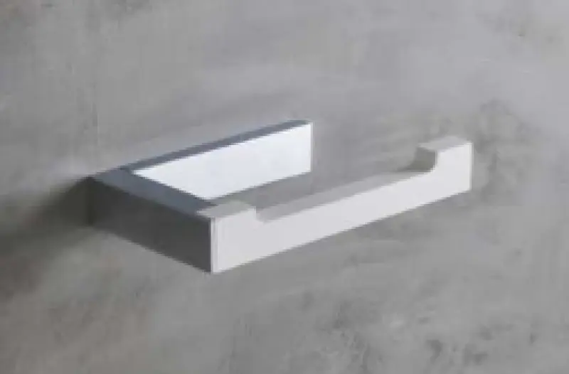 Solid-S closetrolhouder 18 x 9 x 3 cm wit mat 1208832522