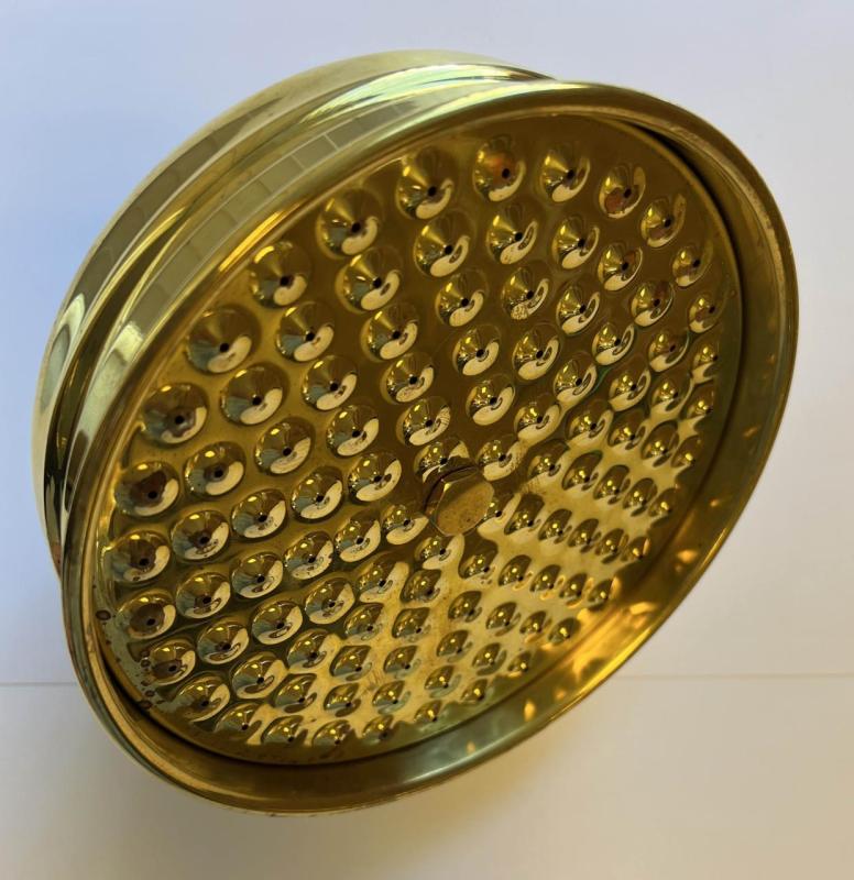 Zazzeri hoofddouche 15cm messing natuur (verkleurd) 2900SO02A00ONON