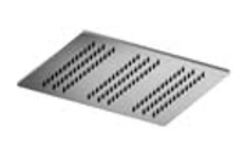 Zazzeri Regendouche vierkant 260 x 260 mm RVS 5700SO05A00ASAS