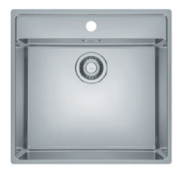 Franke Maris MRX 210.50 spoelbak met kraangat vlak inbouw 1270527794
