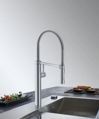 Franke Pescara Semi Pro 360 Keukenkraan flexibele uitloop chroom 115.0393.976