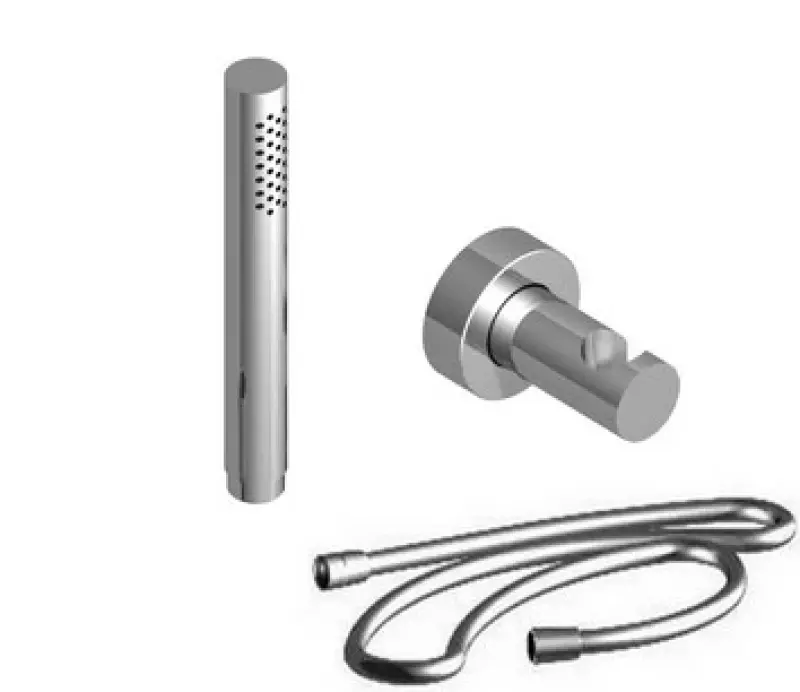 Zazzeri Modo Handdoucheset mat zwart 68000412A003131