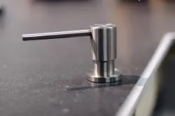 Lorreine Dender inbouw zeepdispenser rvs volledig roestvrijstaal 1208920475