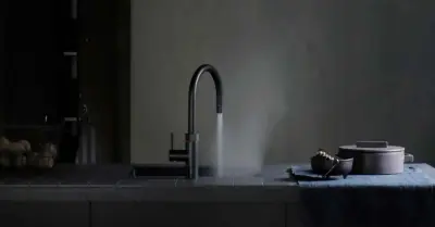 Quooker Flex Zwart COMBI+ Warm, koud, kokend water 22+XBLK