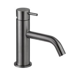 Waterevolution Flow wastafelkraan PVD geborsteld gun metal  T110GME