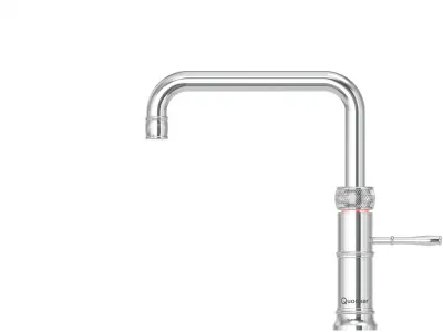 Quooker Classic Fusion Square Chroom PRO3 Warm, koud, kokend water 3CFCHR