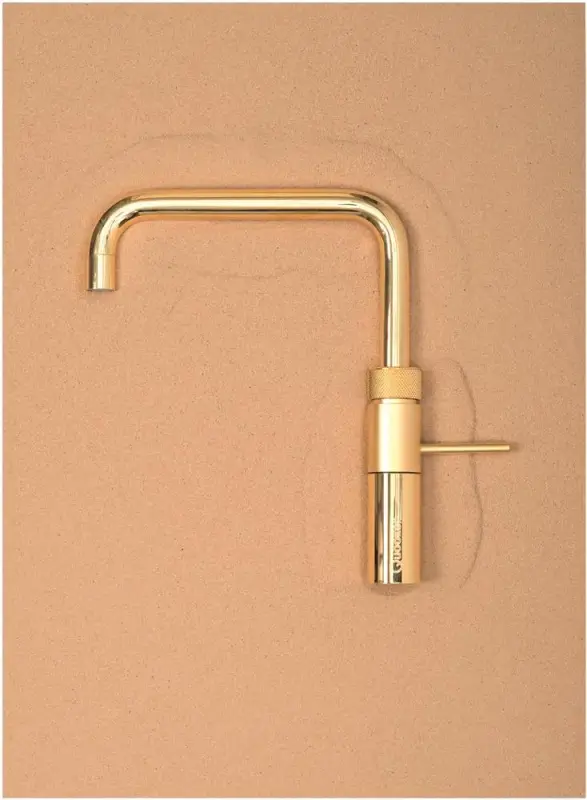 Quooker Fusion Square Goud PRO3 Warm, koud, kokend water 3FSGLD