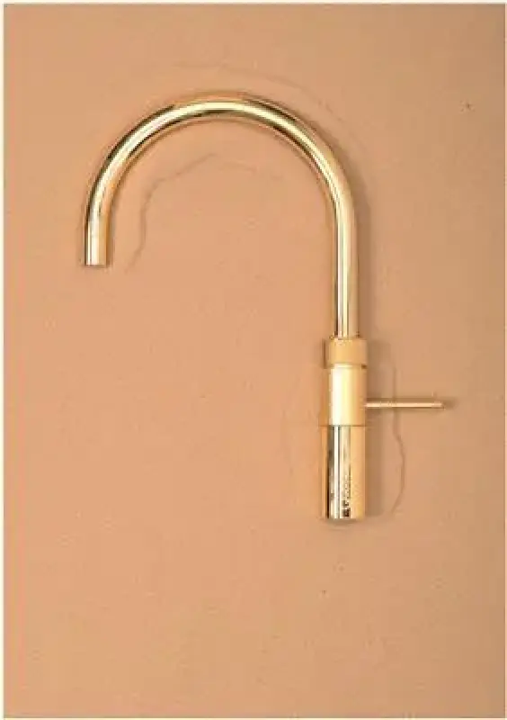 Quooker Fusion Round Goud PRO3 Warm, koud, kokend water 3FRGLD