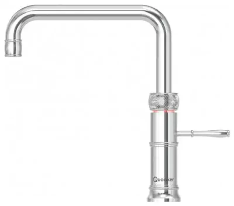 Quooker Classic Fusion Square Chroom COMBI+ Warm, koud, kokend water 22+CFSCHR
