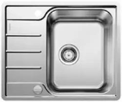 Blanco Lemis enkele spoelbak met draaiknopbediening 45 S-IF Mini - 525114