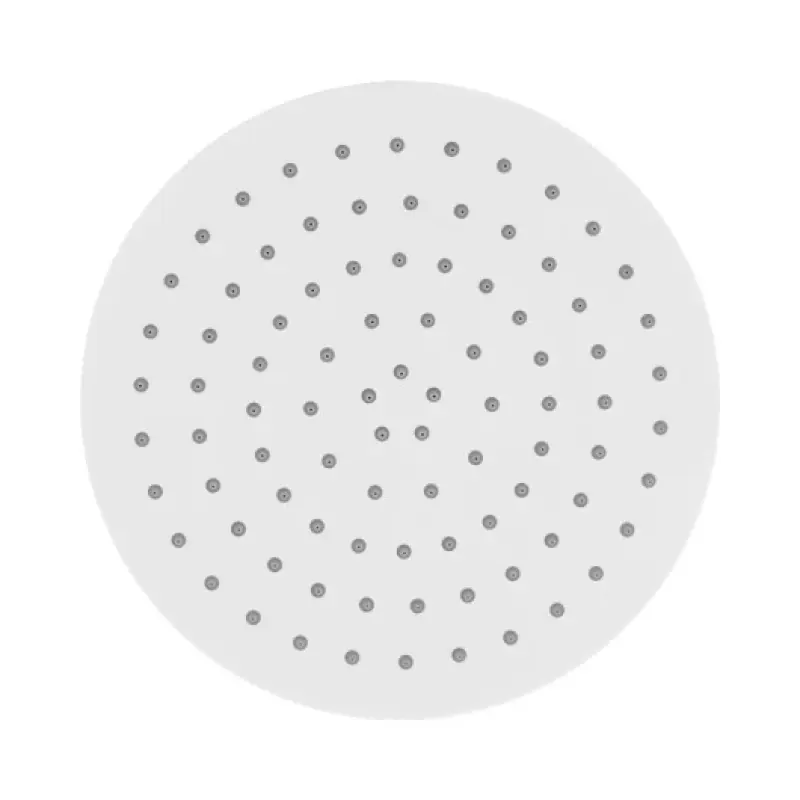 SB Rubinetterie Regendouche Eco Air waterbesparende hoofddouche 25 cm metaal mat wit 1208946741