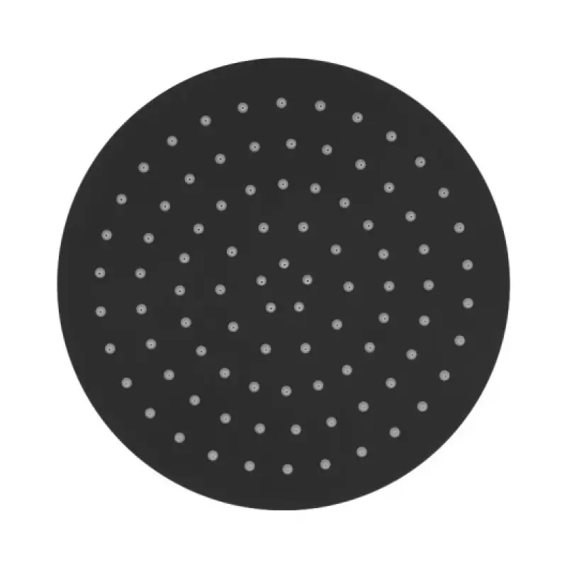 SB Rubinetterie Regendouche Eco Air waterbesparende hoofddouche 25cm metaal mat zwart 1208946742