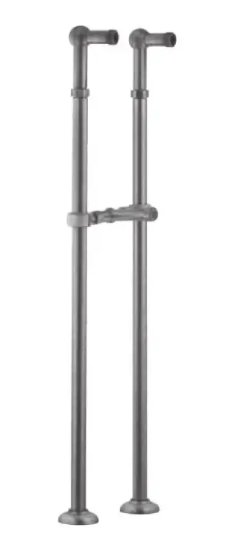 PB Vrijstaande badpoten nostalgisch RVS 1208946822