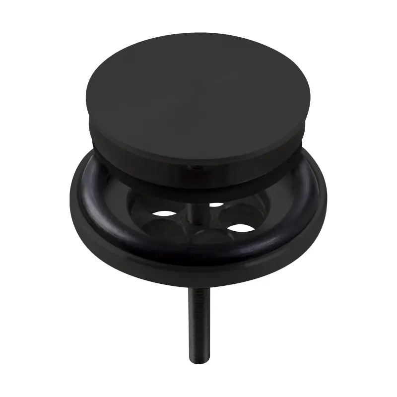 Clou Mini Wash Me plug met afdekkap niet afsluitbaar mat zwart