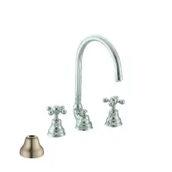 Cisal Arcana Ceramic Wastafelmengkraan 3-gats RVS AC0010602A