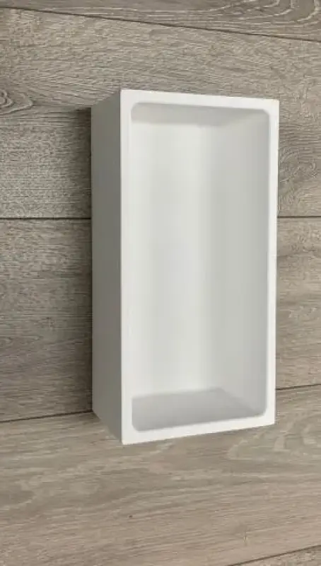 Solid-S kleine inbouw nis mat wit solid surface 15x30x10cm 1208953099