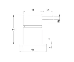 Waterevolution Flow Inbouw Mengkraan PVD Geborsteld Koper 1208953242