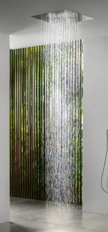 Rubio grote inbouw Regendouche plafonddouchekop 50x50cm PVD geborsteld goud 1208953321